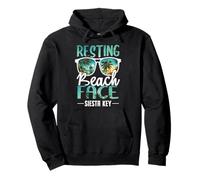 Traveling Beach Vacation Tourist Palm Tree Siesta Key Pullover Hoodie