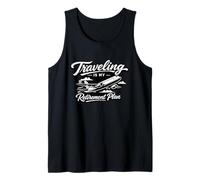 Traveling is My Retirement Plan Funny Retiree Quote Travel Tank Top