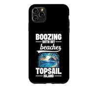 Traveling North Carolina Vacay Boozing Topsail Island Case for iPhone 11 Pro Max