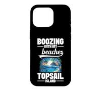 Traveling North Carolina Vacay Boozing Topsail Island Case for iPhone 16 Pro