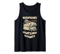 Traveling RV Motorhome Before Nursing Homes Seniors Camping Tank Top