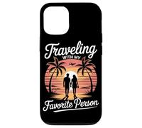 Traveling With My Favorite Person Sunset Couple Case for iPhone 12/12 Pro