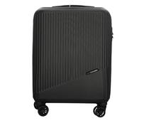 travelite 4-wheel carry-on suitcase small 34 liters, BALI: ABS hard-shell trolley meets IATA on-board luggage dimensions, 55 cm