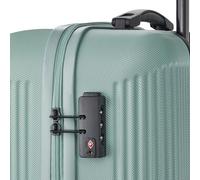 travelite 4-wheel hard shell suitcase medium 65 liters, BALI: ABS hard-shell trolley with TSA combination lock, 67 cm