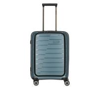 Travelite Air Base 4 wheels Cabin suitcase 55 cm Laptop compartment blue
