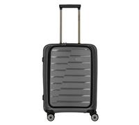 Suitcase travelite Air Base Trolley S Front Gris S Front Pocket