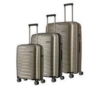 Suitcase travelite Air Base Trolley L/M ext./S (x3) Beige TU