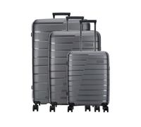 Travelite Air Base 4-wheel suitcase set 3 pcs. gray
