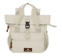 travelite backpack Basic Short Handle Mini Backpack Cream White