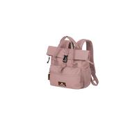 Travelite Backpack Basics Mini Rollup Backpack, 7 L, 10 x 27 x 20 cm, 0.20 kg, many compartments - City, leisure & day backpack for women and men, Rose (smoky rose), Mini