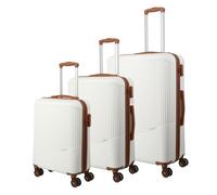 Travelite Bali 4 wheels Suitcase set 3-piece white