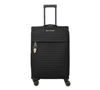 Travelite Barbara Stepp 4 wheels Trolley M 68 cm with expansion pleat black