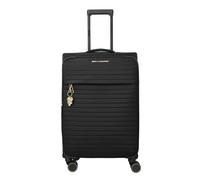 Travelite Barbara Stepp 4 wheels Trolley M 68 cm with expansion pleat black
