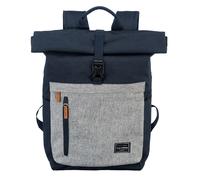 travelite Basic Rollup Backpack Marine / Grey