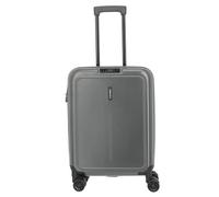 Travelite Basics foldable 4-roll cabin trolley 55 cm gray