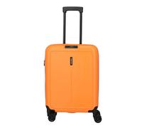 Travelite Basics foldable 4-roll cabin trolley 55 cm orange