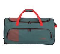 travelite Basics Fresh Wheeled Duffle L Green / Orange