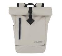 travelite Basics Roll-Up Backpack Plane Ivory