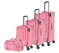 Travelite Boja 4 wheels Suitcase set 4-piece pink