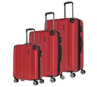 Travelite City 4 roll suitcase set 3pcs. red