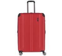Travelite City 4 Roll Trolley L 77 cm red