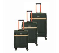 Travelite Color Craze 4 wheels Suitcase set 3-piece with expansion pleat olive