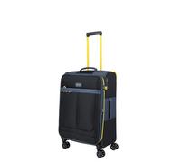 Travelite Color Craze 4 wheels Trolley M 66 cm with expansion pleat blue