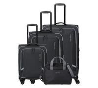 Travelite Corsiica 4 wheels Suitcase set 4-piece black