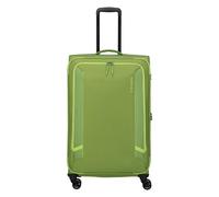 Travelite Corsiica 4 wheels Trolley L 77 cm with expansion pleat green