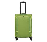 Travelite Corsiica 4 wheels Trolley M 67 cm with expansion pleat green