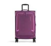 Travelite Corsiica 4 wheels Trolley M 67 cm with expansion pleat pink