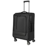 travelite Crosslite 5.0 4w Trolley M, Schwarz Unisex Adults, Black, Casual