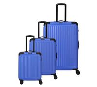 Travelite Cruise 4 wheels Suitcase set 3-piece blue