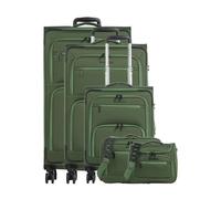 Travelite Cubis | Suitcase set (4 wheels) | green