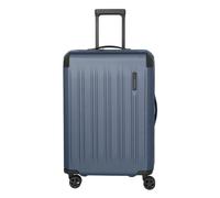 Travelite Dynamiic 4 wheels Trolley 66 cm with expansion pleat blue
