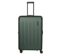 Travelite Dynamiic 4 wheels Trolley L 76 cm with expansion pleat green