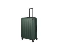 Travelite Dynamiic 4 wheels Trolley L 76 cm with expansion pleat green