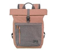 Travelite Basics Rollup Backpack 47 cm laptop compartment pink