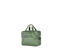 travelite hand luggage shoulder bag with laptop compartment + slip-on function, MIIGO, sustainable soft luggage boarding bag made of recycled material, 40 cm, 16 liters