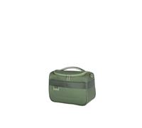 travelite hand luggage toiletry bag with clip-on function, MIIGO, sustainable soft luggage beauty case made of recycled material, 34 cm, 13 liters