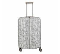 Travelite Lascana Edition 4 wheels Trolley M 65 cm with expansion pleat silver colored