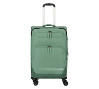 Travelite Kick Off 4 wheels Trolley M 67 cm Expandable green