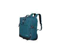 Travelite Kick Off | Backpack with wheels | petrol