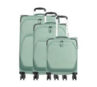 Travelite Kick Off | Suitcase set (4 wheels) | green