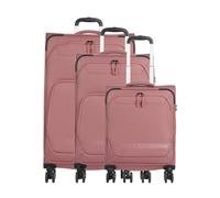 Travelite Kick Off 4 wheels Suitcase set 3-piece Expandable red