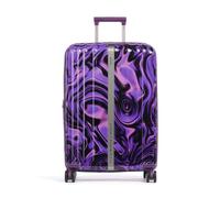 Travelite Lascana 4 wheels Trolley M 65 cm with expansion pleat purple