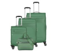 Travelite Miigo Suitcase set (4 wheels), green, 202L, 47 x 77 x 30cm