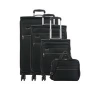 Travelite Miigo 4 Roll Suitcase Set 4pcs. black