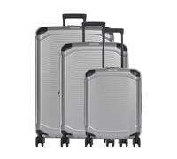 Travelite Millenium | Suitcase set (4 wheels) | silver