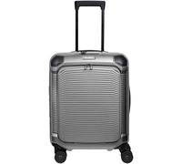 Travelite Millennium 4 wheels Cabin trolley 55 cm Laptop compartment silver colored